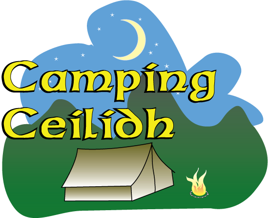 Camping ceilidh logo